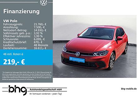 VW Polo Volkswagen 1.0 TSI Move DSG #AHK #Navi #Kamera #IQ.Dri