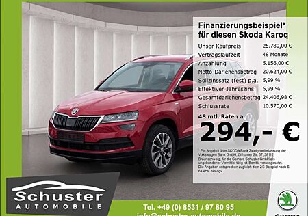Skoda Karoq CLEVER 1.5TSI*DSG AHK LED ACC R-Kam Navi