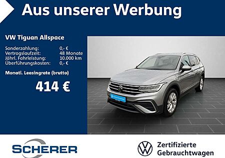 VW Tiguan Allspace Volkswagen 2.0 TDI DSG Life 7-Sitze+AHK+Nav