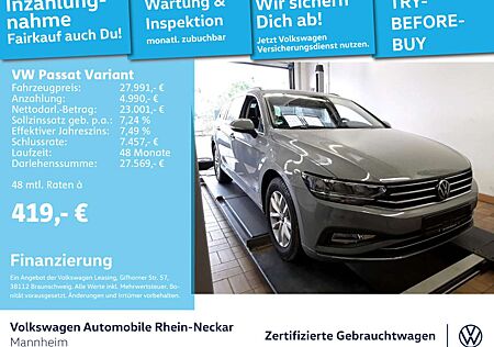 VW Passat Variant Volkswagen 1.5 TSI Business DSG Navi Kamera