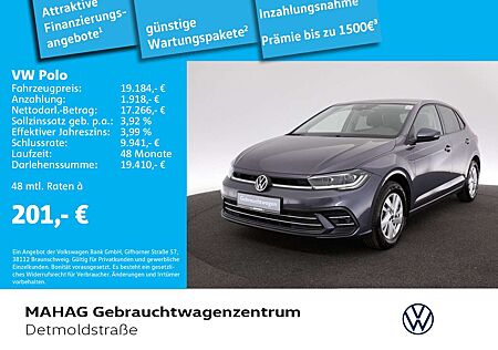 VW Polo Volkswagen 1.0 TSI STYLE IQ.DrivePack Navi IQ.Light Di