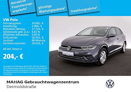 VW Polo Volkswagen 1.0 TSI STYLE IQ.DrivePack Navi IQ.Light Di