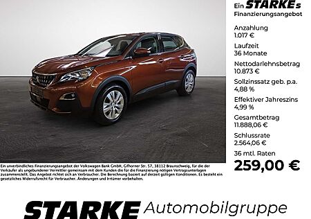 Peugeot 3008 1.2 Active AHK Klima Einparkhilfe Alu Tempomat