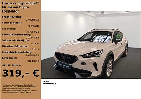 Cupra Formentor TSI DSG APP ACC LED EINPARKHILFE SITZHEIZUNG