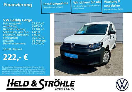 VW Caddy Volkswagen Cargo 2.0 TDI KLIMA FLÜGELTÜREN SHZ DAB+