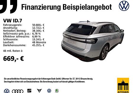 VW ID.7 Volkswagen Tourer Pro *AHK*R-CAM*WärmeP*MATRIX*