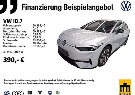 VW ID.7 Volkswagen Tourer Pro *AHK*R-CAM*WärmeP*MATRIX*