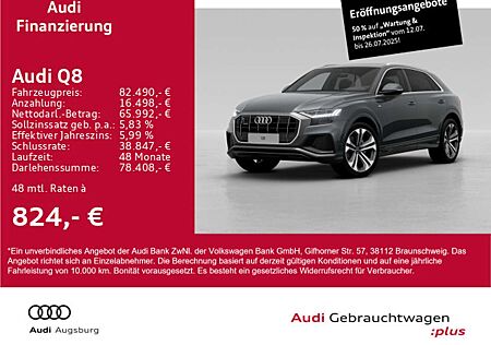 Audi Q8 50 TDI qu. 2x S line*LUFT*StdHz*PANO*AHK*22"
