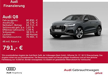 Audi Q8 50 TDI qu. 2x S line*LUFT*StdHz*PANO*AHK*22"