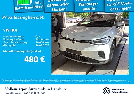 VW ID.4 Volkswagen Pro Performance Navi Wärmep. AHK ACC 360°