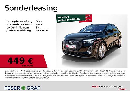 Audi Q4 e-tron 55 S line /LED/ACC/HuD/Navi+/AHK/Kamera