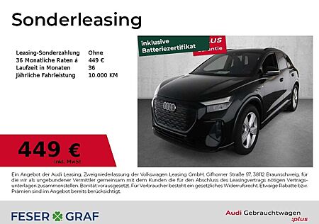 Audi Q4 e-tron 55 S line /LED/ACC/HuD/Navi+/AHK/Kamera