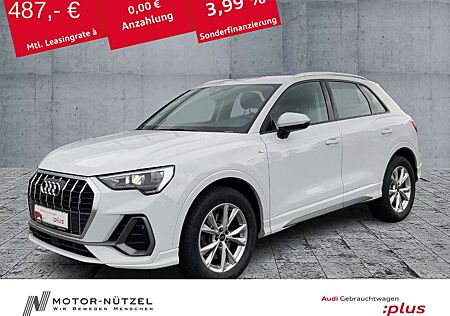 Audi Q3 40 TFSI QU S-TR S-LINE NAVI+RFK+ACC+SHZ+VC