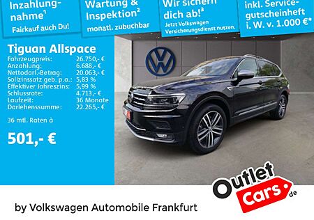 VW Tiguan Allspace Volkswagen 2.0 TSI DSG Highline 4Motion Nav
