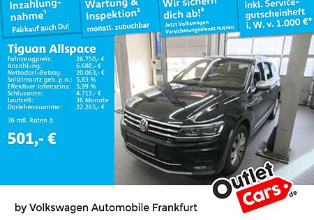 VW Tiguan Allspace Volkswagen 2.0 TSI DSG Highline 4Motion Nav