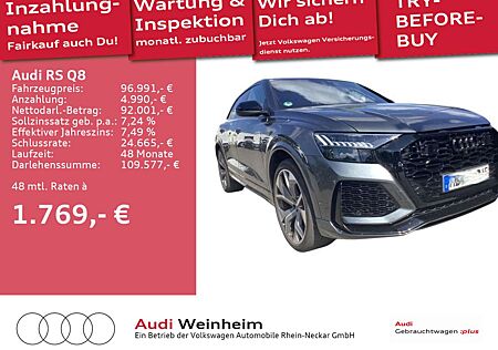 Audi RS Q8 RSQ8 4.0 TFSI Black-Paket Plus Pano Standheizung