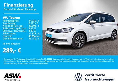 VW Touran Volkswagen Move 1,5 TSI NAVI ACC RFK SHZ AHK 7Sitzer
