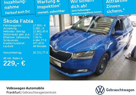 Skoda Fabia Combi 1.0 TSI Best of OPF