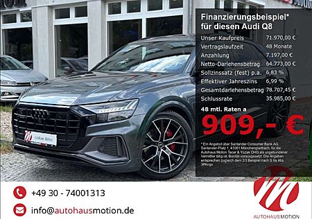 Audi Q8 50 TDI 3x S-line Air Pano HUD 360 CAM TV Night