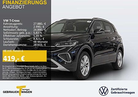 VW T-Cross Volkswagen 1.5 TSI DSG ADVANCED APP-CON LM17 MATRIX