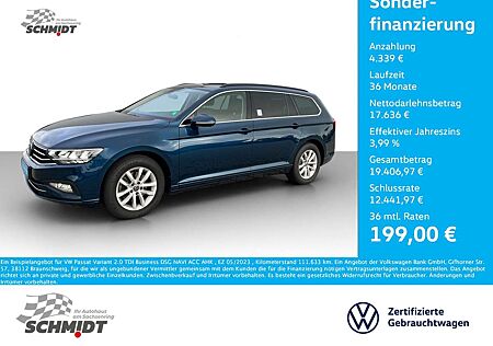 VW Passat Variant Volkswagen 2.0 TDI Business DSG NAVI ACC AHK