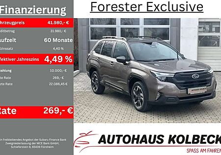 Subaru Forester 2.0ie Lineatronic Exclusive MY25