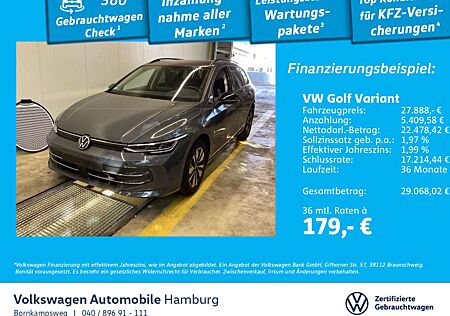 VW Golf Variant Volkswagen VIII 1.5 TSI Goal AHK LED AppCon