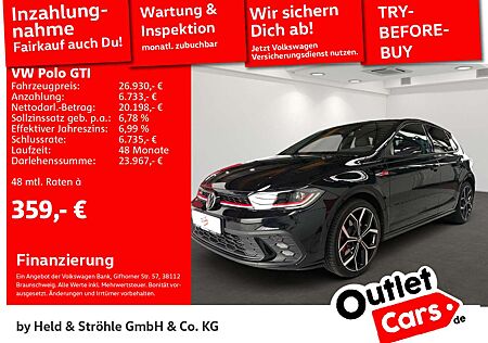 VW Polo GTI Volkswagen 2.0 TSI DSG 18 ACC BEATS NAVI PANO RFK