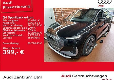 Audi Q4 e-tron 40 S line PANO LED NAV KAM