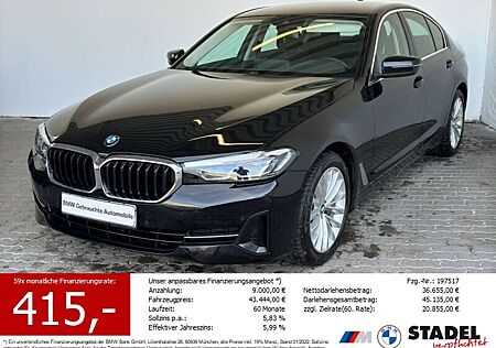 BMW 530 dA Limousine Navi.LED.4-ZKlima.Parkas.Rükam