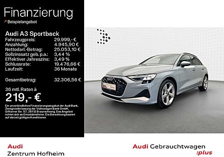 Audi A3 30 TFSI Advanced*Sonos*HUD*LED*Virt