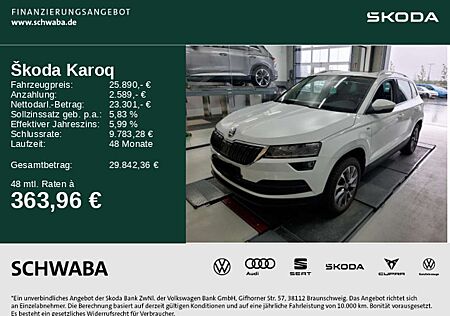 Skoda Karoq Drive 125 1.5 TSI DSG *ACC*PANO*LED*17''*