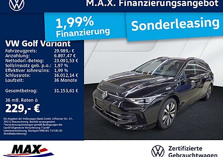 VW Golf Variant Volkswagen Golf VIII Variant 2.0 TDI DSG GOAL IQ.LIGHT+AHK+