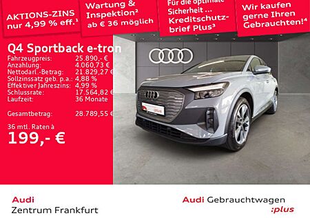 Audi Q4 e-tron gebraucht kaufen Audi Q4 e-tron Q4 Sportback 35 e-tron LED DAB Klima