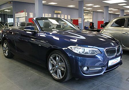 BMW 218d 218 Cabrio Sport Line - Navi - Xenon - PDC -