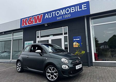 Fiat 500C RockStar GRÜNMATT AUTOM. NAVI TEILLEDER PDC