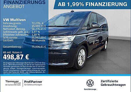 VW T7 Multivan Volkswagen HYBRID ALLRAD STYLE PANO AHK ACC LM1