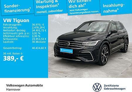 VW Tiguan Volkswagen 1.5 TSI DSG R-Line Navi AHK STHZG LED Pan