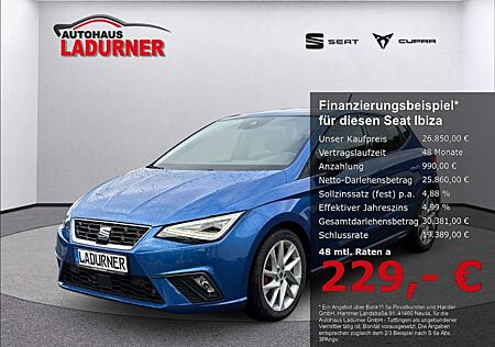 Seat Ibiza FR Black 1.5 TSI DSG *NAVI+PANO* 229€ mtl