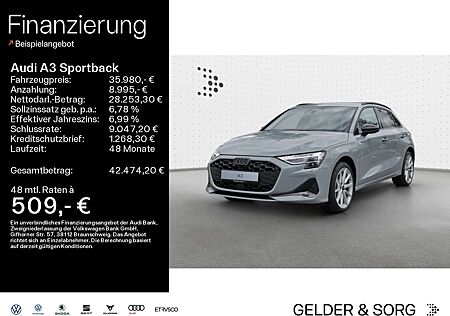 Audi A3 advanced S-LINE|CARBON|BUS+|SONOS|A