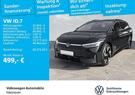 VW ID.7 Volkswagen Tourer GTX 4M Navi AHK Pano LED Kamera HuD