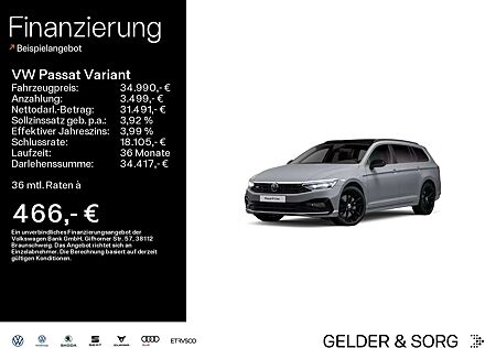 VW Passat Variant Volkswagen 2.0 TDI 4Motion R-line AHK*ACC