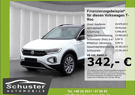 VW T-Roc Volkswagen GOAL+ TDI*DSG AHK LED+ ACC Navi R-Kam 18*