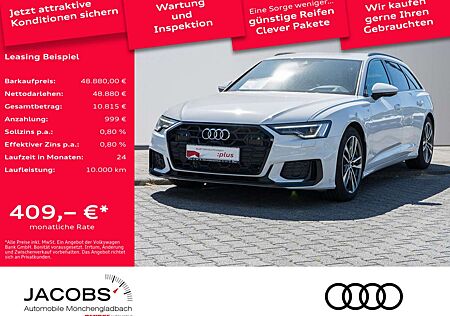 Audi A6 Avant 40TDI S line/Black/HuD/Matrix/360°/19Zoll