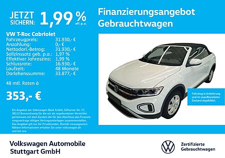 VW T-Roc Volkswagen Style 1.5 TSI Navi Kamera AHK