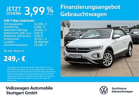 VW T-Roc Volkswagen Style 1.5 TSI Navi Kamera AHK