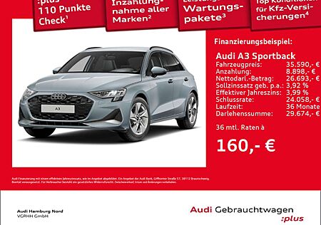 Audi A3 30 TFSI S line S tronic AHK Nav ACC