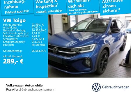 VW Taigo Volkswagen 1.5 TSI DSG R-Line Navi IQ.Light DAB+ Fron