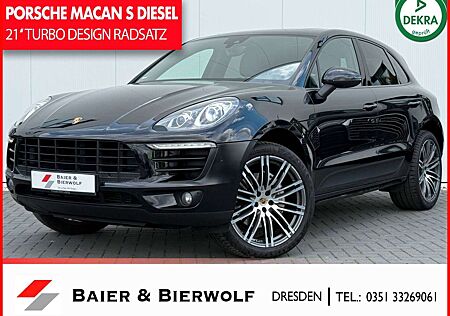 Porsche Macan S Diesel PANO AHK 21''FELGEN PDLS+