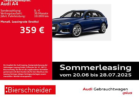 Audi A4 Av 40 TFSI qu advanced AHK STHZ LED HuD CAM